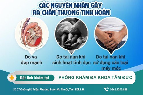 Nam giới chấn thương tinh hoàn - Các địa điểm thăm khám nam khoa chất lượng
