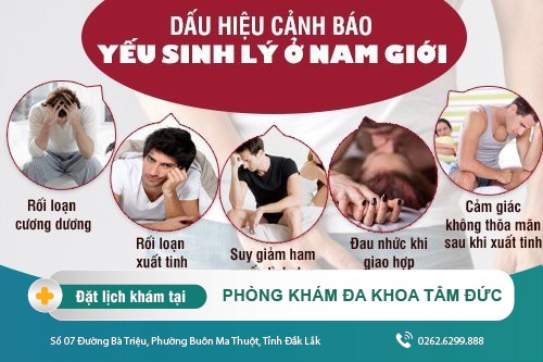 Dấu hiệu nhận biết yếu sinh lý ở nam giới