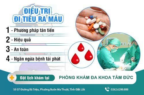 Cách trị tiểu ra máu tại Đắk Lắk - Máu trong nước tiểu là dấu hiệu bệnh gì?