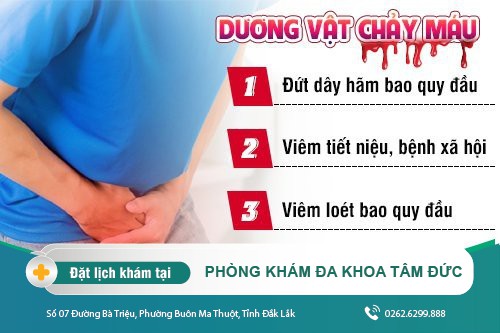 Tại sao dương vật ra máu? Nguyên nhân và cách chữa trị