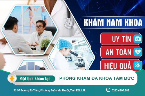 GIỚI THIỆU PHÒNG KHÁM NAM KHOA TÂM ĐỨC