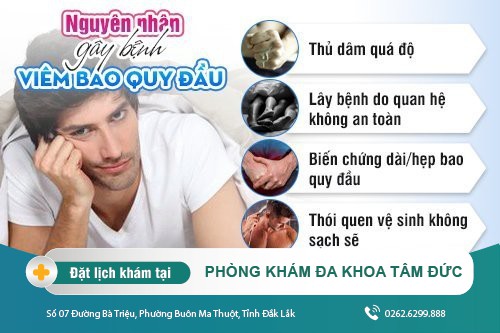 Nguyên Nhân Gây Bệnh Viêm Bao Quy Đầu Ở Nam Giới