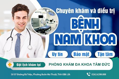 Phòng Khám Nam Khoa Tâm Đức - Địa chỉ khám nam khoa có tiếng