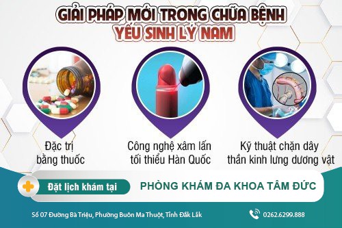 Phương pháp chữa yếu sinh lý an toàn và hiệu quả hiện nay